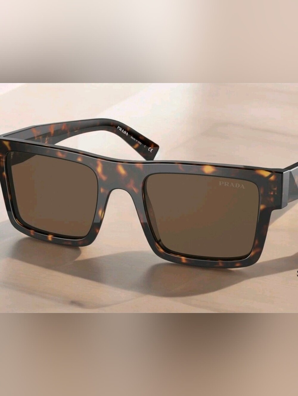 AUTHENTIC PRADA SPR 19W TORTOISE Prada SPR19W No Case